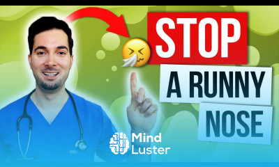 How to get rid of a runny nose fast and stop instantly