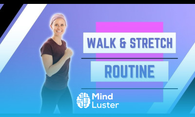 15 Minute Morning Walk Stretch Routine
