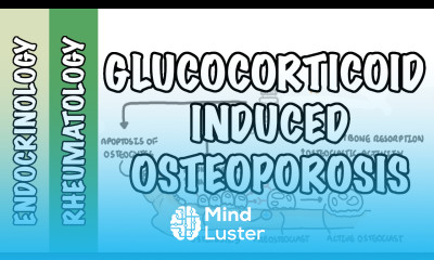 Glucocorticoid Induced Osteoporosis and Fractures mechanism and pathophysiology of fractures