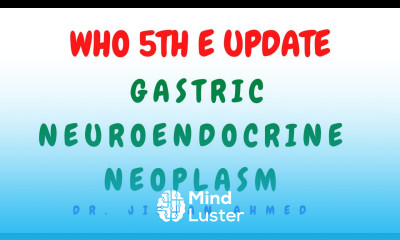WHO 5TH E II GASTRIC NEUROENDOCRINE TX UPDATES II SYSTEMIC PATHOLOGY II DR JIBRAN AHMED