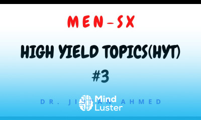 MEN SX II HIGH YIELD TOPIC 2 II PATHOLOGY LECTURES II ROBBINS 10TH E