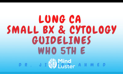 LUNG TX II PART 1 II WHO 5TH E II POST GRADUATE RESIDENCY II MD DNB