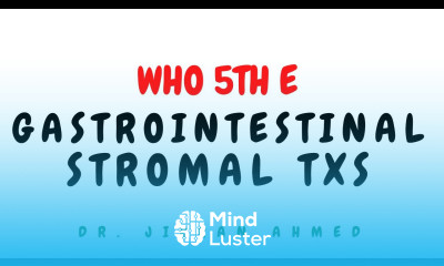 WHO 5TH E II GASTRIC GIST II SYSTEMIC PATHOLOGY II DR JIBRAN AHMED