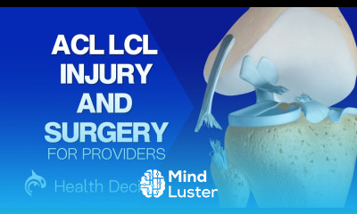 ACL Anterior Cruciate Ligament LCL Lateral Collateral Ligament 3D Animation No Narration