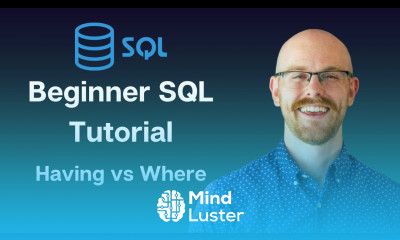 Having vs Where in MySQL Beginner MySQL Series