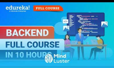 Backend Web Development Full Course 10 Hours Backend Developer Tutorial 2024 Edureka