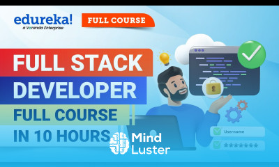 Full Stack Web Developer Course 10 Hours Full Stack Web Development Full Course Edureka