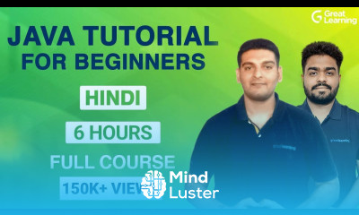 Java Tutorial in Hindi Master Java in 6 Hours Java programming for Beginners Great Learning