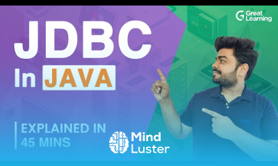 JDBC in Java Java Database Connectivity Java Tutorial Great Learning