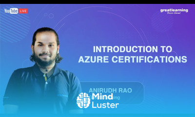 Introduction to Azure Certifications Azure Certification Azure Training Great Learning
