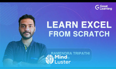 Learn Excel from Scratch Microsoft Excel Tutorial for Beginners Excel Training Great Learning