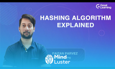 Hashing Algorithm explained Hashing Algorithm Tutorial Great Learning