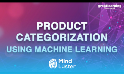 Product Categorization Using Machine Learning Machine Learning With R Great learning