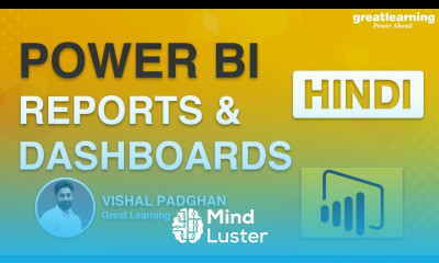 Power BI Reports and Dashboards In Hindi How To Build Power BI Dashboards Great Learning