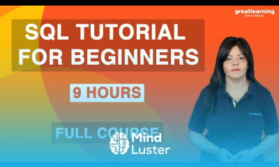 Learn SQL Tutorial for Beginners SQL Full Course Learn SQL for ...