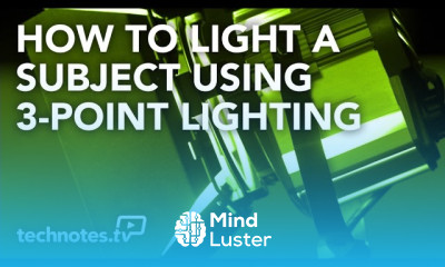 How to Light a Subject Using 3 Point Lighting Lighting a Subject Notebook