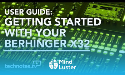 User Guide Behringer X32 Menu System