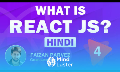 Learn What Is React JS React JS Tutorial For Beginners In Hindi Part 4 ...