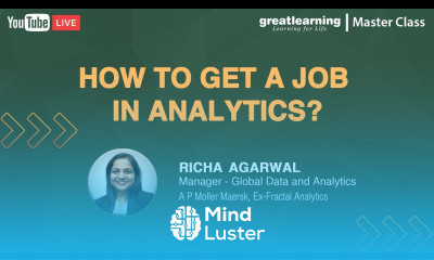 How to get a job in Analytics Masterclass Great Learning