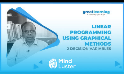 Linear Programming Using Graphical Methods 2 Decision Variables Tutorial Great Learning
