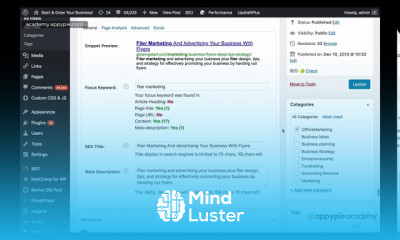 How to set up the Yoast plugin for SEO Lesson 29