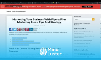 Inner page links From a page to same page Extra SEO boost Lesson 32