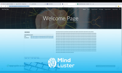Add Google Script Web App Lesson 09
