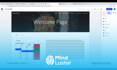 Google Sites Conclusion Lesson 11