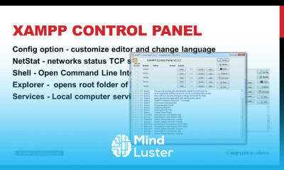 XAMPP control panel Lesson 04