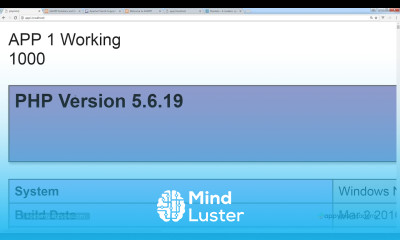 XAMPP conclusion Lesson 12