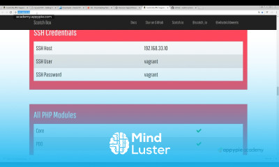 Vagrant ssh Lesson 30