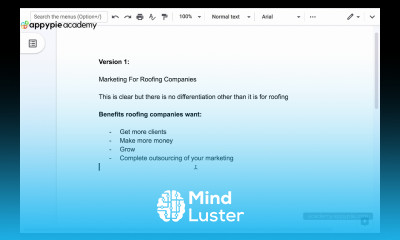 Examples of improving the headline for a website Lesson 03