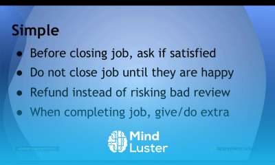 Fiverr and UpWork pattern Lesson 18