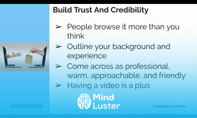 About us to boost sales with trust Lesson 23