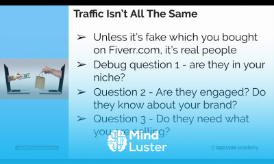 Getting traffic but not making sales Here is how to debug this Lesson 32