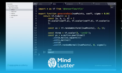 Creating the input dataset 2 Lesson 21