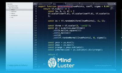 Building a model Lesson 22