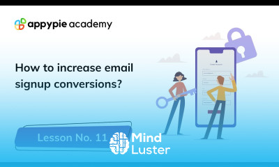 How to increase email signup conversions Lesson 11
