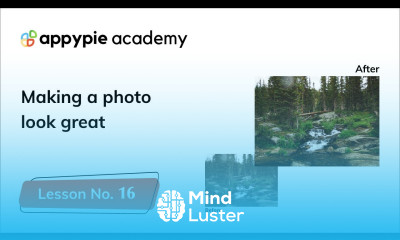 Making a Photo Look Great Lesson 16