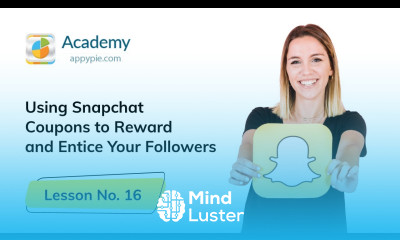 How to Use Snapchat Coupons to Reward Lesson 16