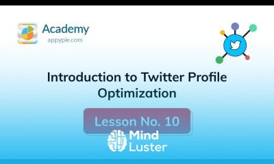Twitter Profile Optimization Lesson 10