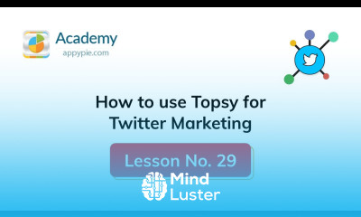 Topsy twitter tool Lesson 29