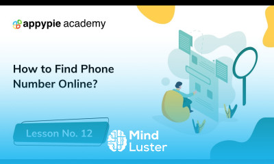How to Find Phone Number Online Lesson 12