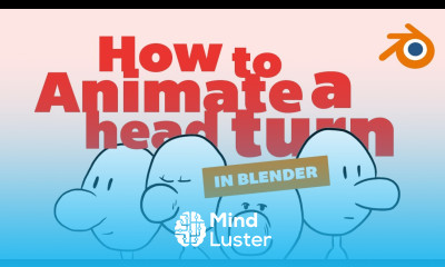 How to Animate a 2D Head Turn in Blender Blender Grease Pencil Tutorial