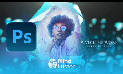 Watch Me Work A Crystal Effect Portrait in Photoshop Speed Art