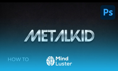 How to Create a Metallic Text Effect Using Layer Styles in Photoshop