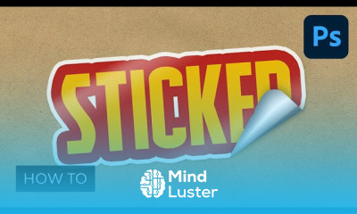 How to Create a Peeling Sticker Text Effect in Photoshop