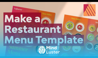 How to Make a Restaurant Menu Template in Affinity Publisher Free Template