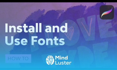 How to Install and Use Fonts in Procreate