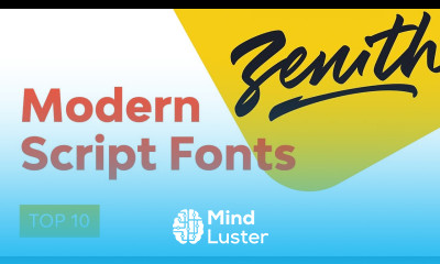 10 Top Beautiful Modern Script Fonts